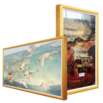 Frame Display machine