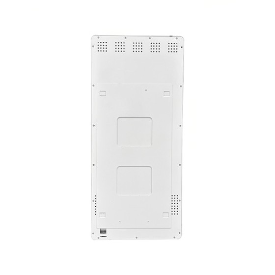 Floor-standing vertical advertising machine