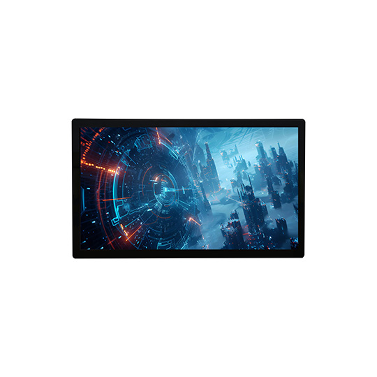 Wall-mounted advertising machine