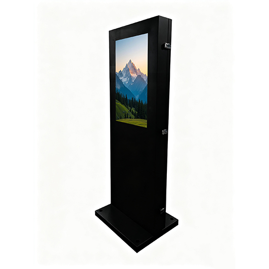 Floor-standing landscape outdoor advertising display
